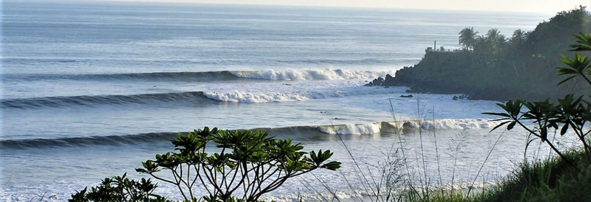 Playa Las Flores en El Cuco