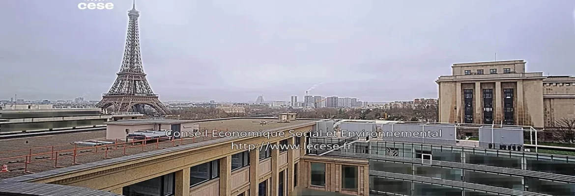 Palais d’Iéna – Conseil Économique, Social et Environnemental – Vue Tour Eiffel – Paris