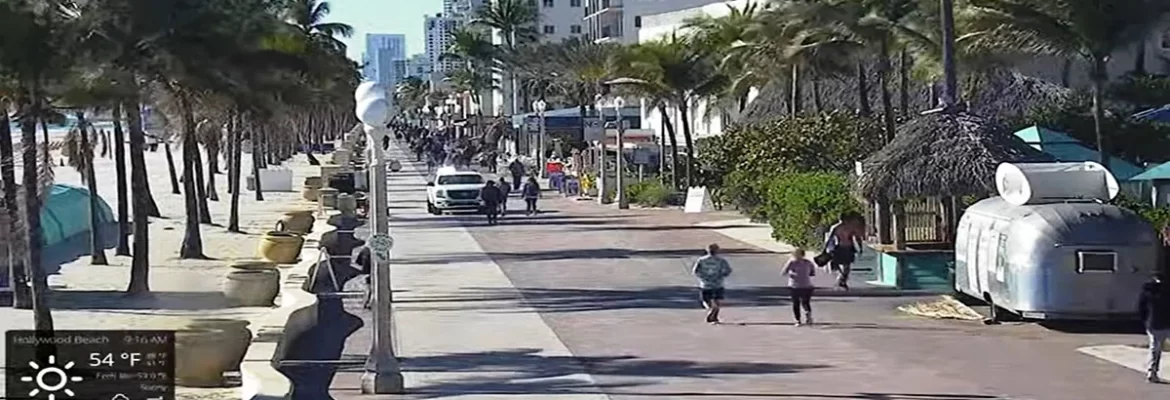 Hollywood Beach Broadwalk, Florida
