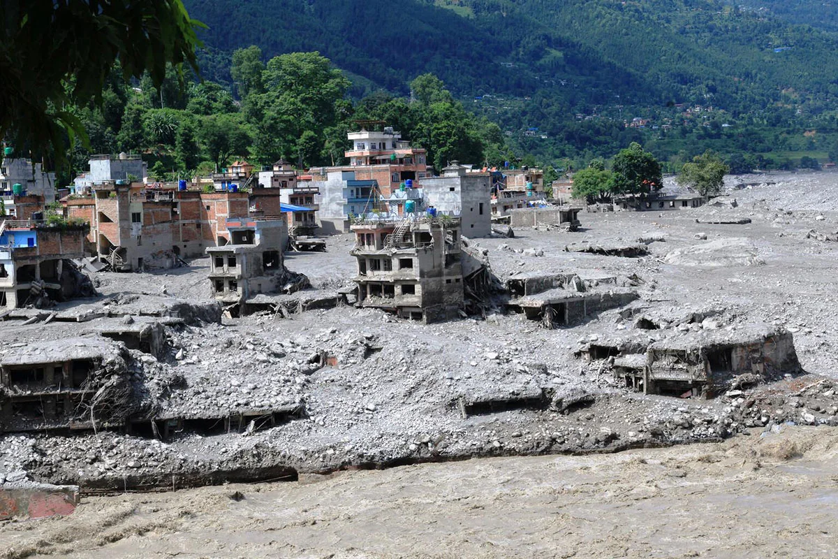 Nepal flash flood